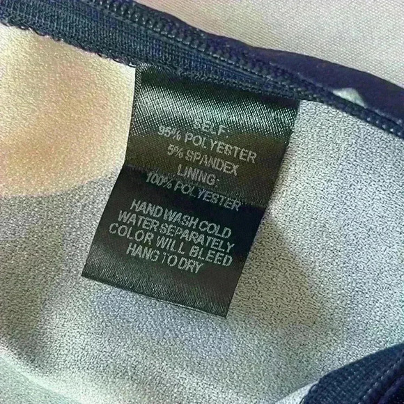 Lulu's Rainforest Blooms Navy Blue Print Strapless Midi Jumpsuit Women's Large - Picture 12 of 13